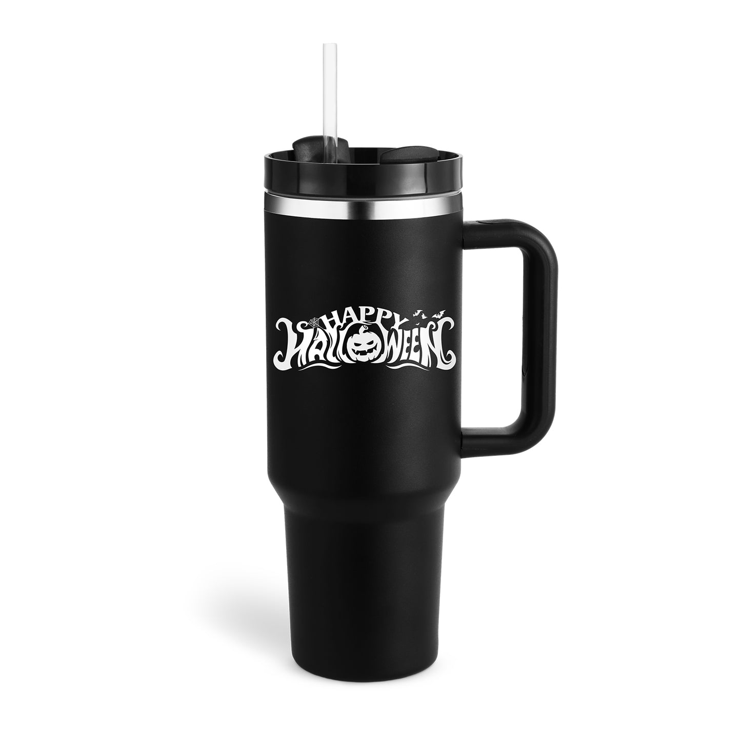 Ochapa 40 Oz Stainless Steel Tumbler With Handle Straw Insulated