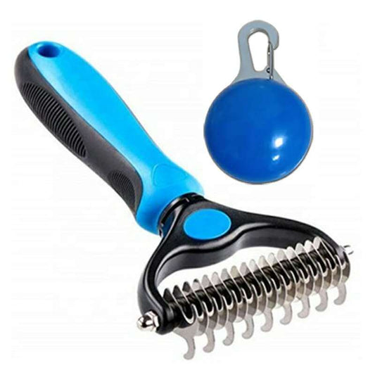 Pet Stainless Steel Double-sided Open Knot Comb