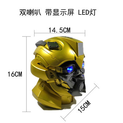 Iron Man Transformers Bumblebee Cartoon Bluetooth Speaker